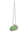 Зелена дамска клъч чанта от слама Ksenia-2 снимка