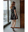 Черна елегантна рокля Ksenia-1 снимка