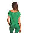 Дамска зелена блуза-1 снимка