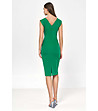 Елегантна рокля в зелен цвят Sndrin-1 снимка
