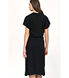 Стилна рокля в черно Juliet-3 снимка