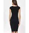 Елегантна рокля в черен цвят Janet-4 снимка