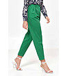 Дамски зелен панталон Mireille-3 снимка