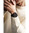 Черен мъжки часовник хронограф Milan-1 снимка