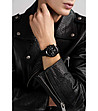 Мъжки черен мултифункционален часовник London-1 снимка