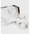 Комплект от 3 броя бежови памучни бикини Alana-2 снимка