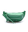 Зелена дамска crossbody чанта от естествена кожа Kiki-0 снимка