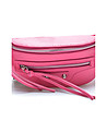 Розова дамска crossbody чанта от естествена кожа Kiki-3 снимка