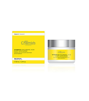 Нощен крем-овлажнител с витамин D 50 мл снимка