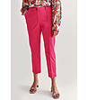 Розов памучен дамски панталон Lowe-0 снимка