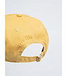 Памучна unisex шапка в жълто Julio-2 снимка