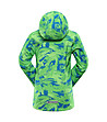 Детско softshell яке в зелено и синьо Lanaco-1 снимка