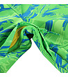 Детско softshell яке в зелено и синьо Lanaco-4 снимка