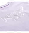 Светлолилава детска памучна тениска Ukeso-4 снимка