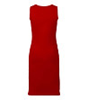 Червена памучна рокля Banga-1 снимка