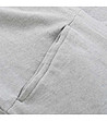 Дълъг дамски памучен суитшърт в сив цвят Milura-3 снимка