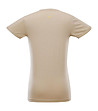 Дамска памучна тениска цвят капучино с лого Julepa-1 снимка