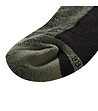 Спортни unisex чорапи в цвят маслина Gentin с мерино-2 снимка