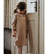 Бежова детска рокля Emma-0 снимка