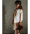 Бежова детска рокля Emma-2 снимка