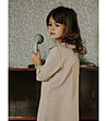 Бежова детска рокля Emma-3 снимка