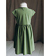 Детска рокля в зелено Alarice-1 снимка