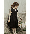 Черна детска рокля Diana-0 снимка