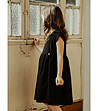 Черна детска рокля Diana-2 снимка
