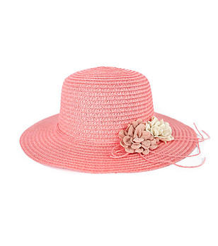 Дамска детска шапка в розово Damara снимка