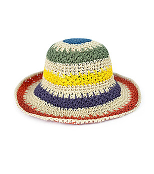 Дамска многоцветна шапка Pauline снимка