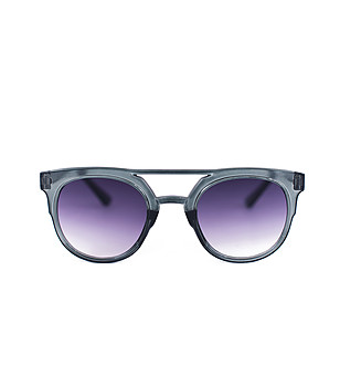 Дамски очила с прозрачна рамка в цвят маслина снимка