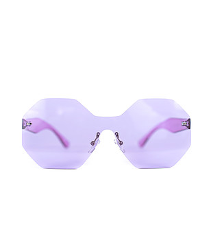 Лилави дамски слънчеви очила глазант снимка