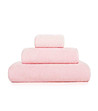 Розова памучна хавлия за баня Bee 46x76 см-0 снимка