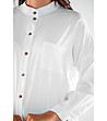 Дамска риза в бяло Saphir-2 снимка