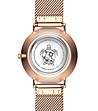 Дамски часовник с ефектна верижка в розовозлатист цвят Melania-1 снимка