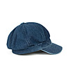 Синя памучна дамска шапка от деним Ziza-0 снимка