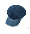 Синя памучна дамска шапка от деним Ziza-1 снимка