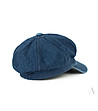 Синя памучна дамска шапка от деним Ziza-2 снимка