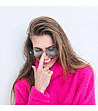 Дамски очила глазант в цвят тюркоаз-2 снимка