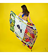 Дамски многоцветен шал Lotty-1 снимка