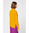 Жълт дамски пуловер Mireille-1 снимка
