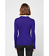 Дамски лилав вълнен пуловер Lenia-1 снимка
