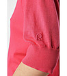Памучна дамска блуза в розов нюанс Ardenа-2 снимка