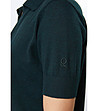 Памучна дамска блуза в тъмнозелено Gizela-2 снимка