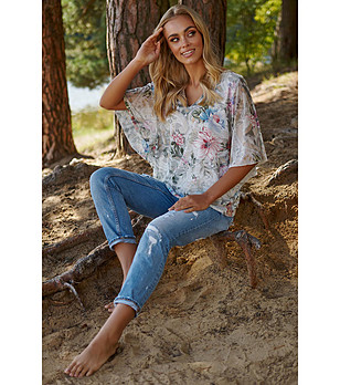 Дамска блуза с флорален принт Carian снимка