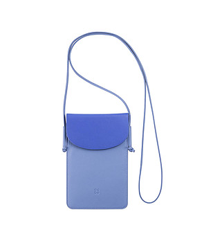 Чанта за телефон в сини нюанси с презрамка Alicante снимка