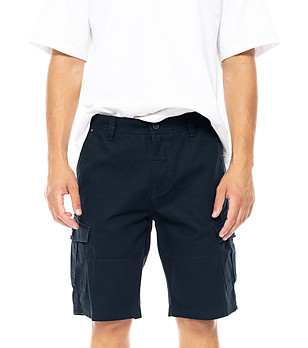 Мъжки памучни къси карго панталони Dino снимка