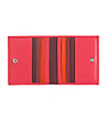 Кожен портфейл в цвят малина с RFID защита Flavio-3 снимка