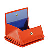 Мъжки кожен портфейл в оранжево с RFID защита Flavio-2 снимка