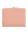 Дамски кожен портфейл цвят пудра и розово златисто Corsica-1 снимка